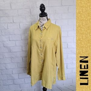 Chico's linen blouse